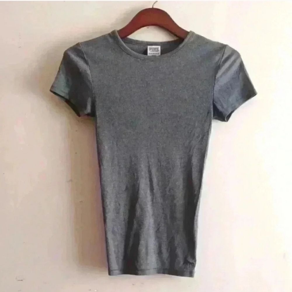 Victoria's Secret Pink Charcoal Sleepwear Top